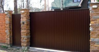 Купить откатные ворота консольные Саянск, цена от 2786 руб.